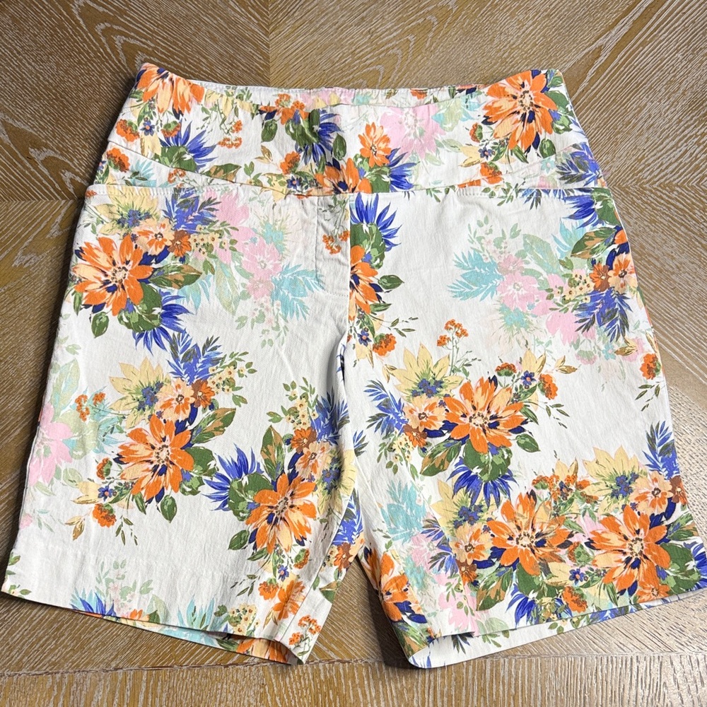 SWING CONTROL Floral Women's Golf Shorts 8